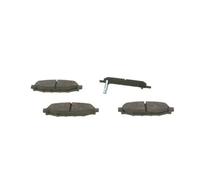 Brake pads 0 986 494 444 BOSCH for SUBARU TOYOTA