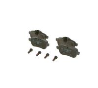 0986 494 450 Rear Brake Pad Set 4x Pads Prepared For Wear Indicator By Bosch