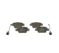 Bosch BP2006 - Brake Pads Car Front Axle - Bosch Quality - Reduced Noise and Dust - ECE-R90 Certified - Copper-Free - 1 Set of 4 Pads