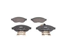 Brake Pads Set fits FIAT DUCATO 250 2.3D Front 2006 on Bosch 77366014 77366017