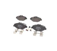 Bosch BP1197 - Brake Pads Car Front Axle - Bosch Quality - Reduced Noise and Dust - ECE-R90 Certified - Copper-Free - 1 Set of 4 pads - With Accessories