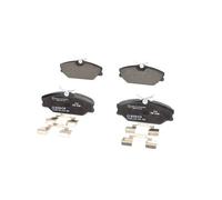 Bosch BP286 - Brake Pads Car Front Axle - Bosch Quality - Reduced Noise and Dust - ECE-R90 Certified - Copper-Free - 1 Set of 4 Pads - With Accessories