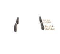 Brake pads 0 986 494 668 BOSCH for SAAB OPEL