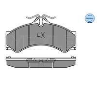 Braking System Disc Brake Pad Set Meyle 025 290 7620 Fits Mercedes VW LT