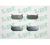 LPR 05P512 Brake pad set
