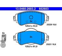 Brake pads 13.0460-2603.2 ATE for CITROËN C4 II C4 II Hatchback Van