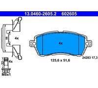 Fits ATE 13.0460-2605.2 Brake Pad Set, disc brake UK Stock