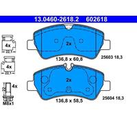 REAR BRAKE PAD SET DISC BRAKE FITS: FORD TRANSIT VAN 2.2 TDCI.FORD TOURNEO CU