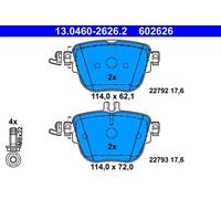 Brake pads 13.0460-2626.2 ATE for MERCEDES-BENZ E-CLASS E-CLASS T-Model CLS