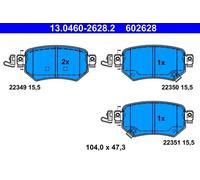 ATE 13.0460-2628.2 Brake pad set