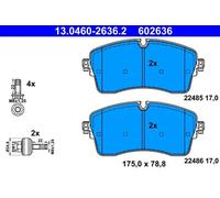 Brake pads 13.0460-2636.2 ATE for LAND ROVER JAGUAR