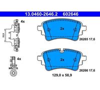 ATE 13.0460-2646.2 Brake pad set