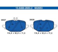 Brake pads 13.0460-2653.2 ATE for MERCEDES-BENZ C-CLASS