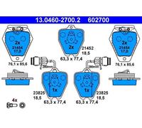 ATE 13.0460-2700.2 Brake pad set