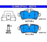 ATE 13.0460-2714.2 Brake pad set