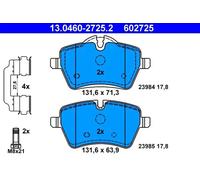 Brake pads 13.0460-2725.2 ATE for MINI MINI Roadster MINI Convertible MINI