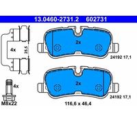 ATE 13.0460-2731.2 Brake pad set