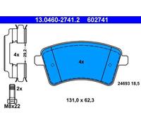 ATE 13.0460-2741.2 Brake pad set