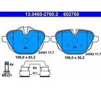 ATE Brake Pads 13.0460-2760.2 – Disc Brake for BMW MINI