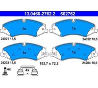 Series Brake Pads 602762 13.0460-2762 Set Pills Brakes