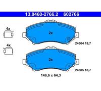 Brake pads 13.0460-2766.2 ATE for JEEP FIAT CHRYSLER