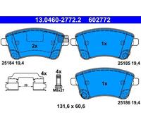 DISC BRAKE PADS SET FOR KIA VENGA YN D4FC G4FA L G4FC D4FB ATE 58101-1PA00