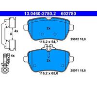 Brake pads 13.0460-2780.2 ATE for MERCEDES-BENZ SL S-CLASS S-CLASS Coupe