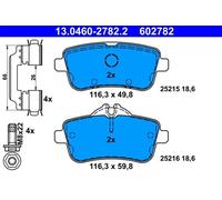 Brake pads 13.0460-2782.2 ATE for MERCEDES-BENZ M-CLASS SLK CLA Coupe GL-CLASS