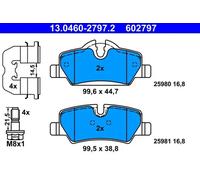 Brake pads 13.0460-2797.2 ATE for MINI MINI MINI Convertible