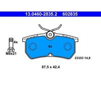 ATE 13.0460-2835.2 Brake pad set