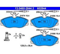 ATE 13.0460-2844.2 Brake pad set