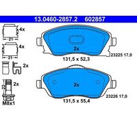 ATE 13.0460-2857.2 Brake pad set