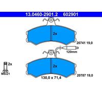 ATE 13.0460-2901.2 Brake pad set