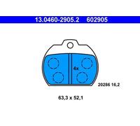 Brake Pad Set, disc brake for VW:FUSCA,KEVER,SEDAN,BEETLE,KAEFER 111698151B