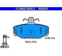 BRAKE PAD SET DISC BRAKE 13.0460-2935.2 FOR VOLVO 940/II/Kombi S90 760 960 2.3L