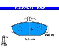 ATE 13.0460-2943.2 Brake pad set
