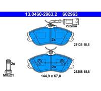 ATE 13.0460-2963.2 Brake pad set