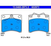 ATE 13.0460-2973.2 Brake pad set