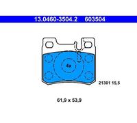 ATE 13.0460-3504.2 Brake pad set