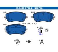 Brake pads 13.0460-3703.2 ATE for ABARTH 500E Hatchback 500E Convertible