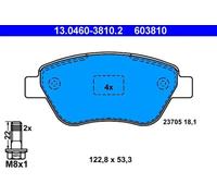 Brake pads 13.0460-3810.2 ATE for FIAT IDEA
