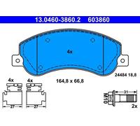 ATE 13.0460-3860.2 Brake pad set