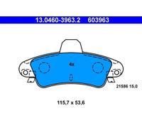 ATE 13.0460-3963.2 Brake pad set