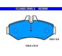 ATE 13.0460-3990.2 Brake pad set