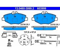 ATE 13.0460-3999.2 Brake pad set