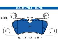 Brake pads 13.0460-4712.2 ATE for PORSCHE 911 Convertible 911 911 Targa
