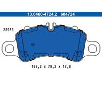 ATE 13.0460-4724.2 Brake pad set