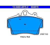 ATE 13.0460-4815.2 Brake pad set