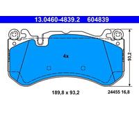 Brake pads 13.0460-4839.2 ATE for MERCEDES-BENZ C-CLASS Coupe S-CLASS M-CLASS SL