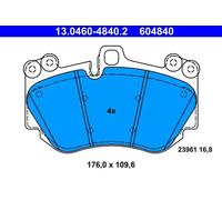 ATE 13.0460-4840.2 Brake pad set